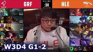 HLE vs GRF - Game 2 | Week 3 Day 4 S10 LCK Spring 2020 | Hanwha Life vs Griffin G2 W3D4