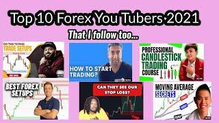 TOP 10 FOREX YOU TUBERS 2021