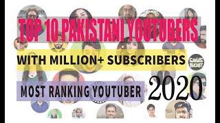 Top 10 CHANNELS  | PAKISTANI BEST YOUTUBERS | Pakistani channels with million + subscribers