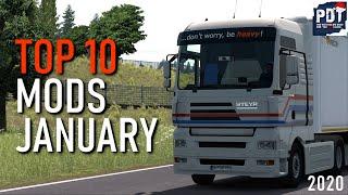 ✅[ETS2. V1.36]...PDT...TOP 10 MODS JANUARY 2020 | EURO TRUCK SIMULATOR 2