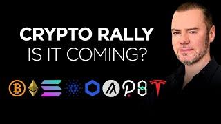 Crypto Rally Imminent? Let's see! #BTC #ETH #SOL #ADA #LINK #ALGO #DOT $HUT $TSLA