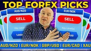 This Week's TOP 5 Forex Picks: GBP/USD, GOLD & more! (+ MARKET EVENTS)