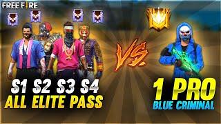 Blue Criminal Vs All Elite pass