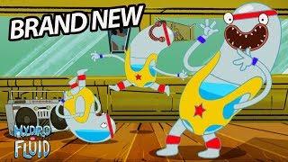 Dance Challenge | BRAND NEW - HYDRO and FLUID | Funny Cartoons for Children