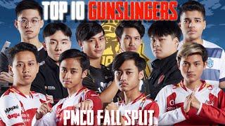 TOP 10 GUNSLINGERS | PMCO FALL SPLIT 2019 | PUBG MOBILE