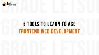 5 skills to Learn to ace front-end web Development - Top skills for Web Developers #web #development