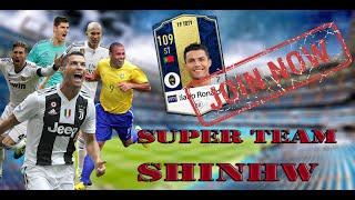 CRISTIANO RONALDO TOTY 19+7 GIA NHẬP SUPER TEAM TOP 1 GIÁ TRỊ ĐỘI HÌNH SHINHW | Hakumen FO4