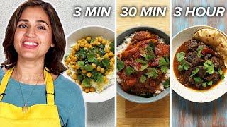 3-Minute Vs. 30-Minute Vs. 3-Hour Curry • Tasty