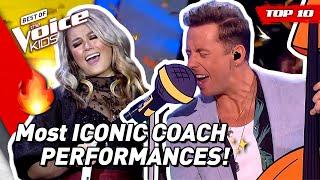 The most ICONIC COACH PERFORMANCES in The Voice Kids! 