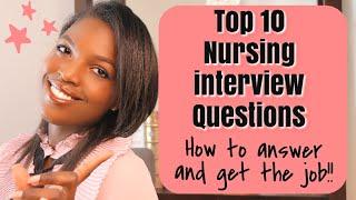 TOP 10 INTERVIEW QUESTIONS| How to answer them & guarantee you get the job!