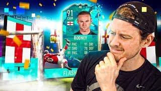 ROONEY THE ROOSTER?! 91 FLASHBACK ROONEY PLAYER REVIEW! FIFA 20 Ultimate Team