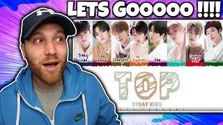 GENUINE FANBOY REACTS TO STRAY KIDS - 'TOP' (Korean Ver.) (Tower of God OP) Lyrics