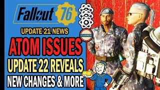 Fallout 76 News - Atom Reward Issues, Update 22 Reveals, Season 2 Details, PTS & More