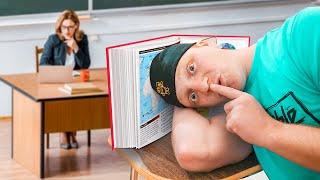 14 SECRET Ways To SLEEP In CLASS!