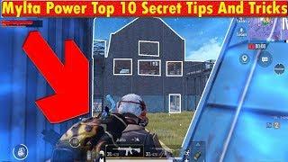 Only 5% People Know About This Tricks ! Mylta Power Top 10 Tricks In Pubg Mobile ! Pubg Tricks