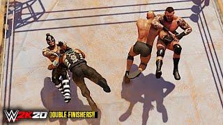 WWE 2K20 Top 10 Epic Double Finishers!!