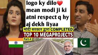 Pakistani Reacts to TOP 10 Completed MEGA PROJECTS in INDIA by MODI Government | Part-4 | Completed