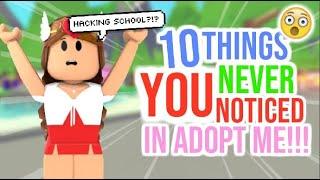 10 Things YOU NEVER NOTICED In Adopt Me!!! | SunsetSafari