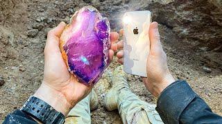 Digging for Super Valuable Amethyst Crystals at Private Mine! (Expensive Gems Found)