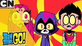 Teen Titans Go! | Pie Fight! | Cartoon Network UK 