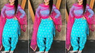 30+Good looking punjabi suit salwar design for girls and women|new design of patiyala salwar|