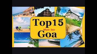 India's best place to travel / top 10 scenes in Goa india