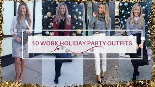 10 Work Holiday Party Outfits ❄️