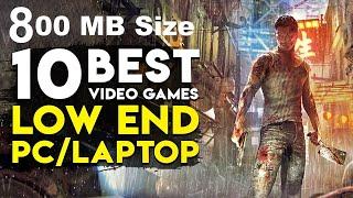 TOP 10 HIGH GRAPHICS LOW END PC GAMES UNDER 800MB SIZE 2020