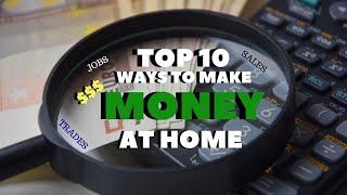 Best Top 10 Ways to Make MONEY at Home | How to Make Money in Quarantine 2020 | Lockdown edition