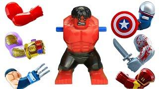 Lego City Hulk Vs Superheroes - Top 10 Hulk Action Scene - Lego Stop Motion