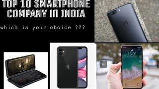 Top 10 Smartphone Companies in India (2020)