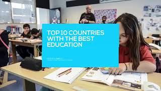 Top 10 countries with the best education