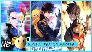 Top 10 Virtual Reality MMORPG Manhwa With Game Elements And Leveling System