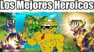 TOP 10 MEJORES HEROICOS DE DRAGON CITY