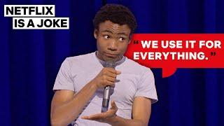 Donald Glover Reveals The One Thing Charlie Sheen Did Right | Netflix Is A Joke