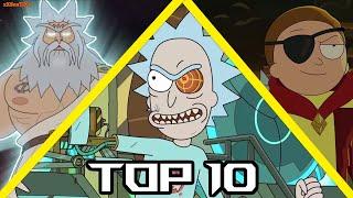 Top 10 Strongest Rick And Morty Characters [Season 4]