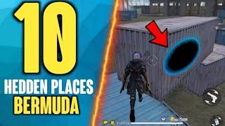 Top 5 Hidden Places in Bermuda-Clash squad | New Secret Places For Rank Pushing