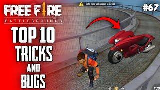 Top 10 New Tricks In Free Fire | New Bug/Glitches In Garena Free Fire #67