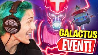 Ninja Reacts To The Galactus Fortnite Event!!