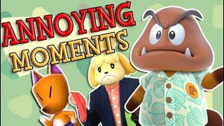 Top 10 Most Annoying Moments in Animal Crossing!