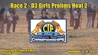 2019 XC - CIF-ss Prelims - 2 (D3 Girls, Heat 2 of 2)