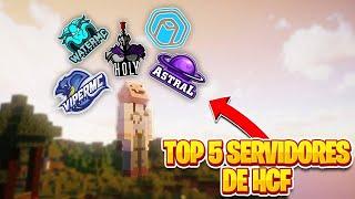 TOP 5 MEJORES SERVIDORES DE HCF ACTUALES *MI OPINIÓN* l MINECRAFT HCF