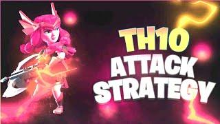 TH10 BEST WAR ATTACK STRATEGY!ATTACKS Like Never Seen Before Best Pro Attack Coc