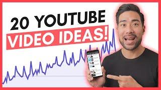 20 YouTube Video Ideas For Beginners in 2020 // Grow Your YouTube Channel