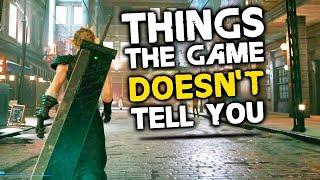 Final Fantasy 7 Remake: 10 Things The Game Doesn't Tell You