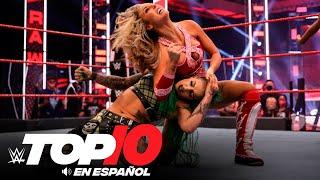 Top 10 Mejores Momentos de Raw En Español: WWE Top 10, Jul 20, 2020