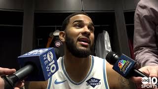 Cory Joseph proud of Kings defensive effort in overtime win over Nuggets