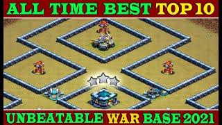 *** All Time Best TOP 10 *** TH13 War Base + Link ( 2021 ) | Unbeatable 