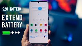 Extend Battery Life on Galaxy S20/Note10+