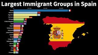 The Largest Immigrant Groups in Spain (By country of birth)